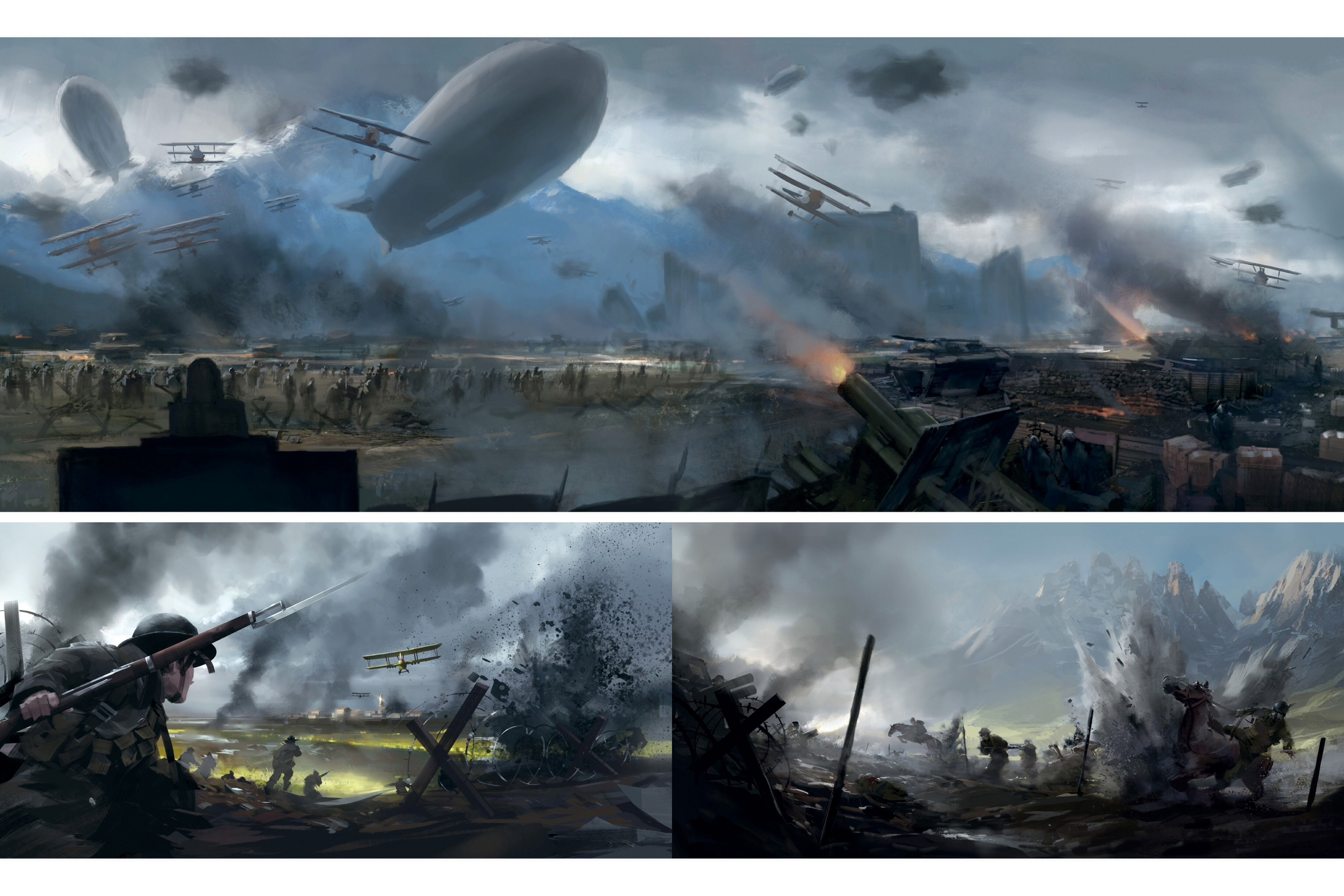 爱好系列 | 战地1( battlefield 1),令人动容的游戏