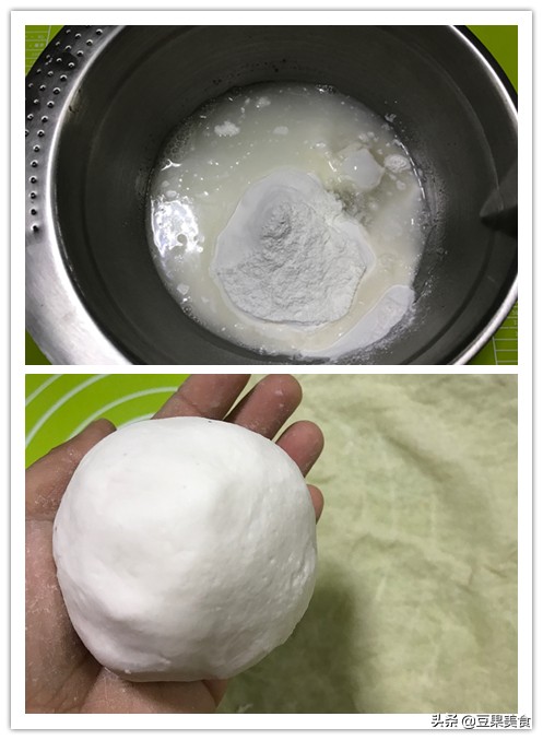煮了无数次开裂的汤圆，我只能告诉你们，用这样的水温和面最合适