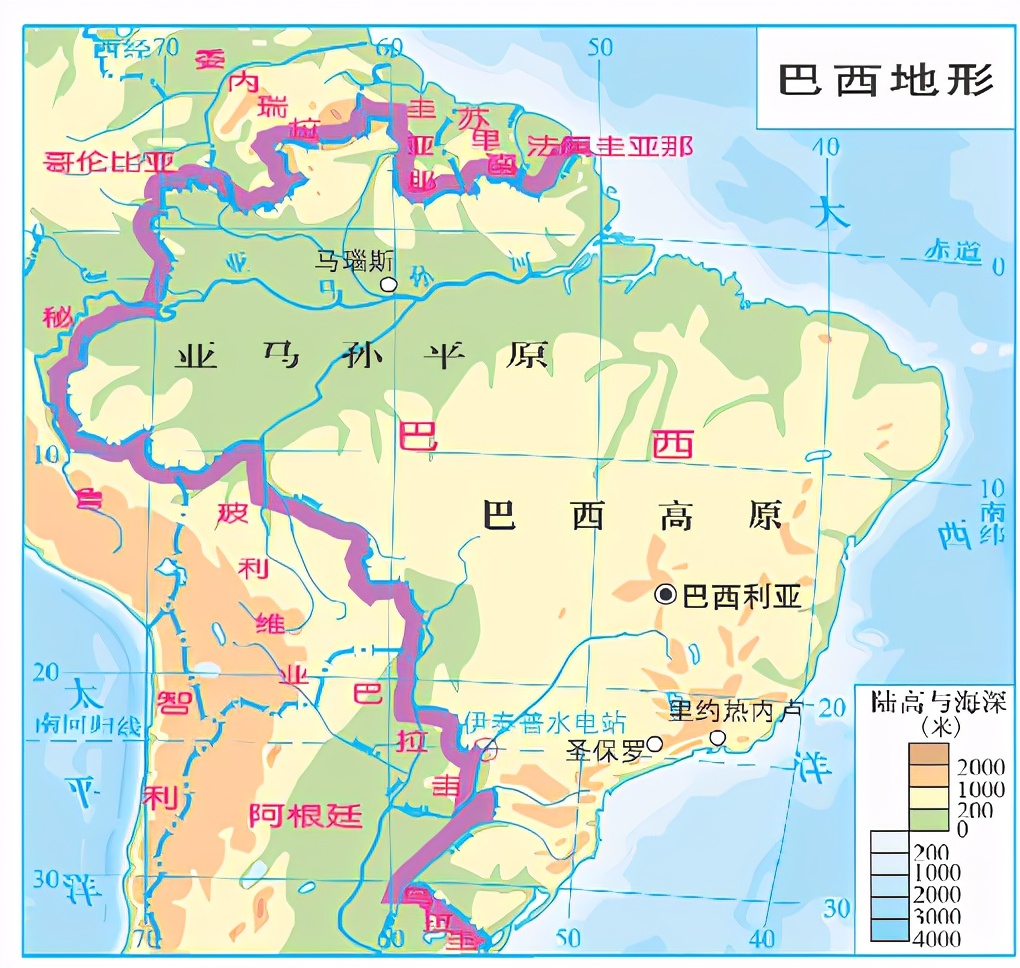 盘点巴西十大世界地理之最(人口和领土都位居世界前列的巴西。为什么成不了世界强国呢)