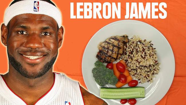 为什么nba都爱吃鸡肉(NBA球星从不吃垃圾食品？实际出乎意料，自律如詹姆斯曾吃麦当劳)