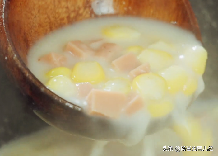 火腿玉米浓汤,火腿玉米浓汤的做法