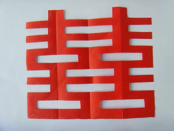 剪纸喜字(剪纸喜字寓意)-我的快乐小窝
