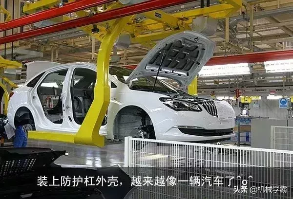 图解汽车总装线各大流程，全面、到位、直观