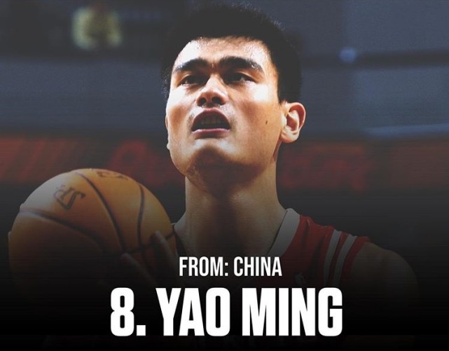 姚明NBA历史地位(美媒评NBA最伟大国际球员！姚明位居第八，球迷：字母哥排名太高)