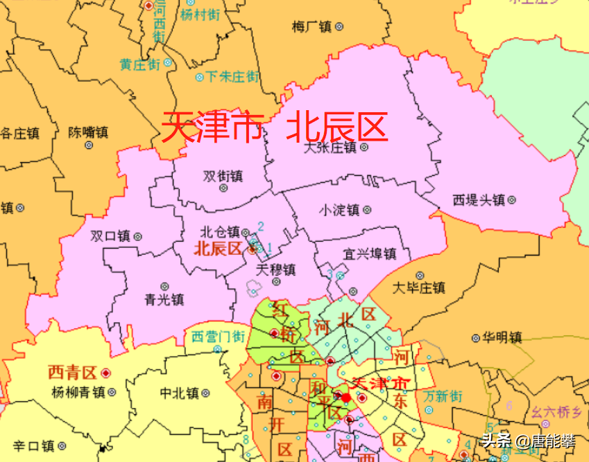 天津武清区24镇+北辰区9镇：县域经济研究之最新人口、工业统计