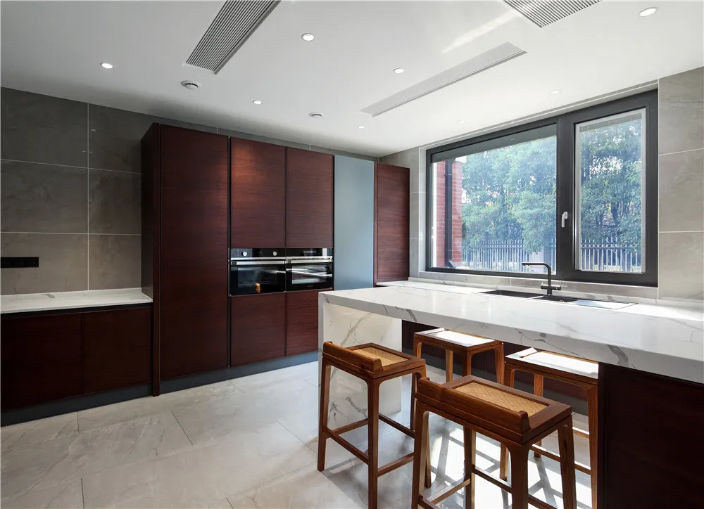 600㎡二层新中式别墅,挑高客厅太霸气了