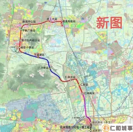 地铁四期意见征询：10号线北延接入杭德城际