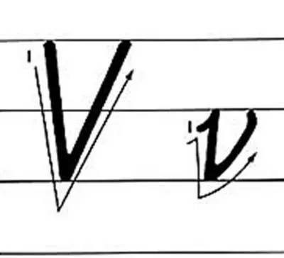 声母m几笔写成(26个英文字母笔写顺序)