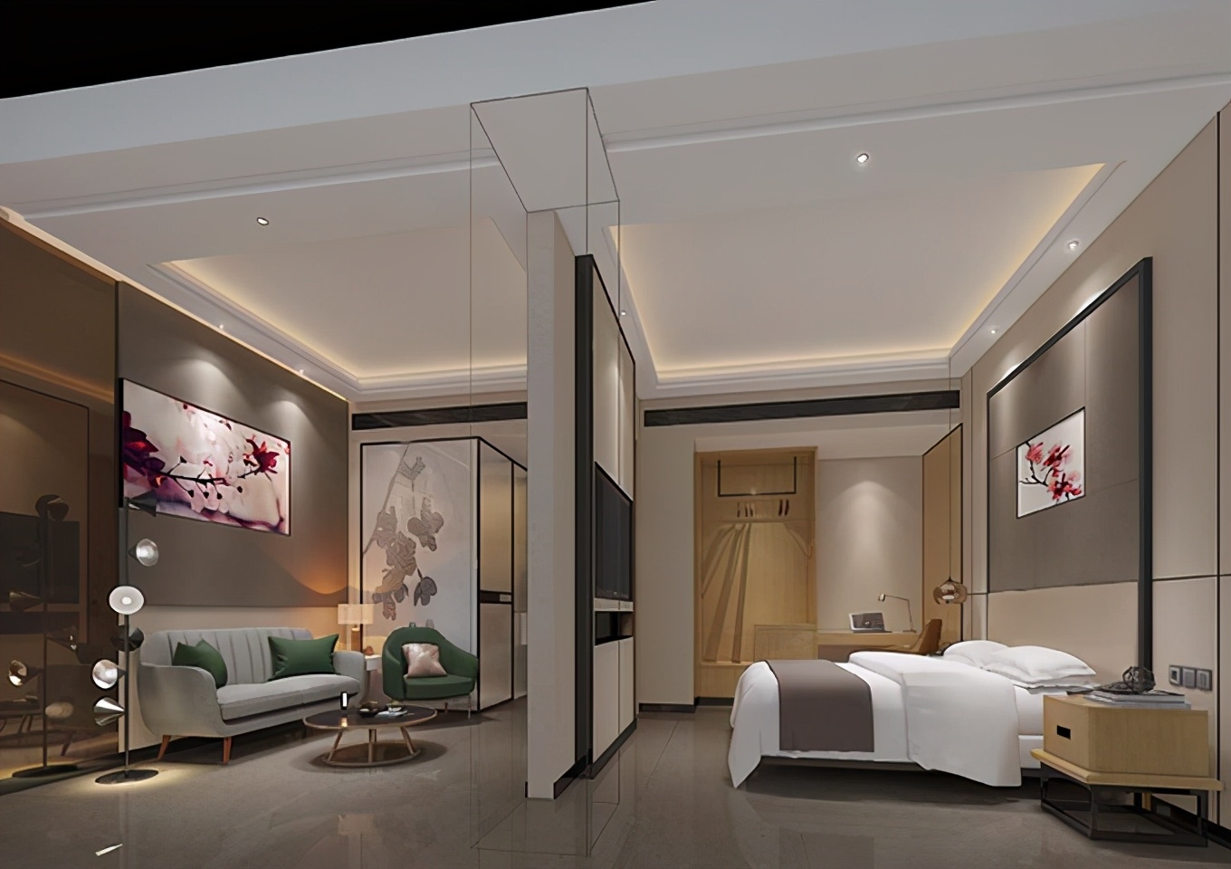 商务酒店装修(宾馆翻新装修,宾馆房间改造,宾馆室内如何改造设计?