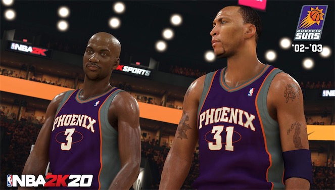 nba2k14怎么空接(《NBA 2K20》官方公布新加入6支经典球队：16骑士上线)