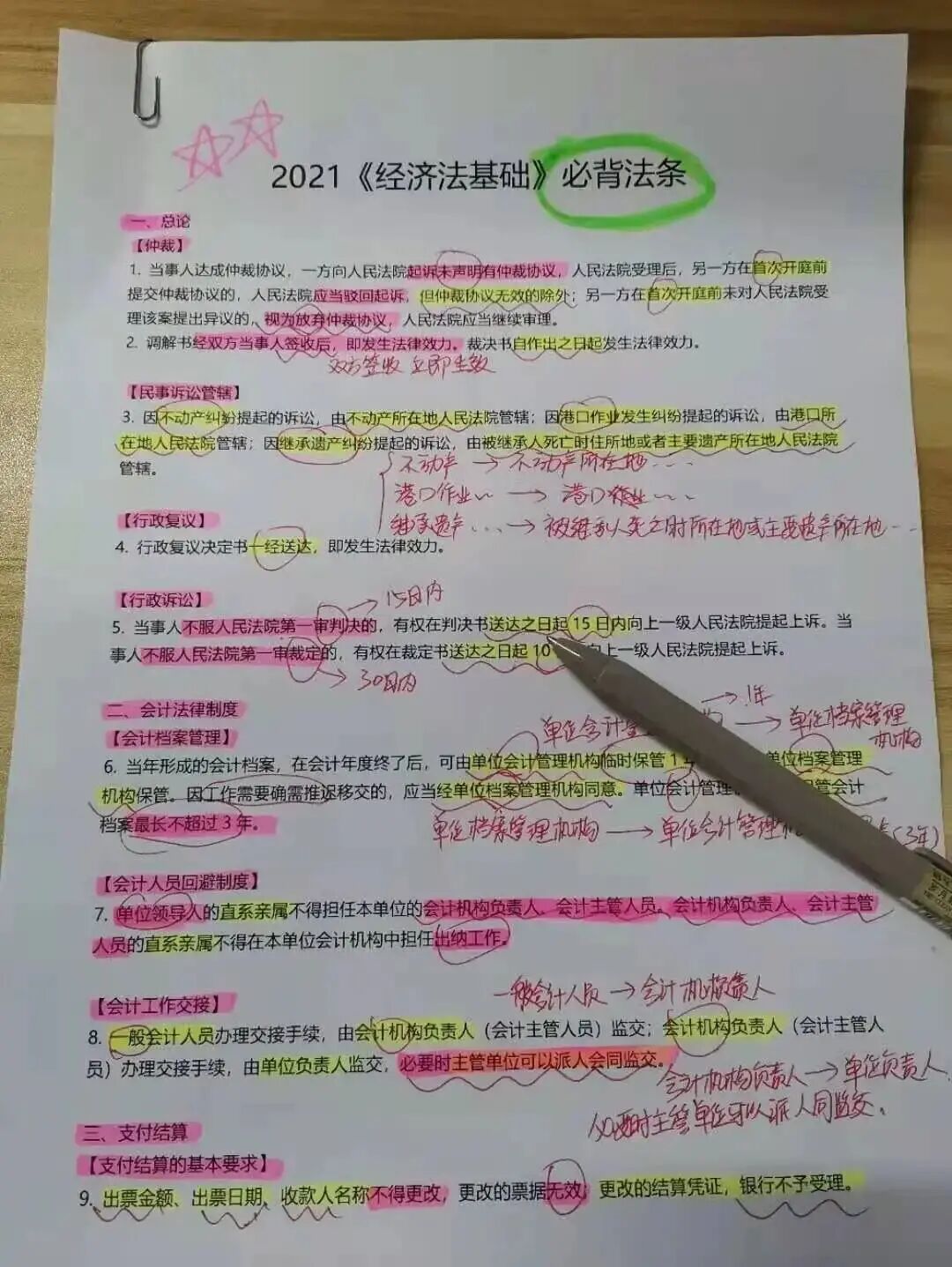 30天备考初级会计95分、94分考过，全套资料无偿分享，建议收藏