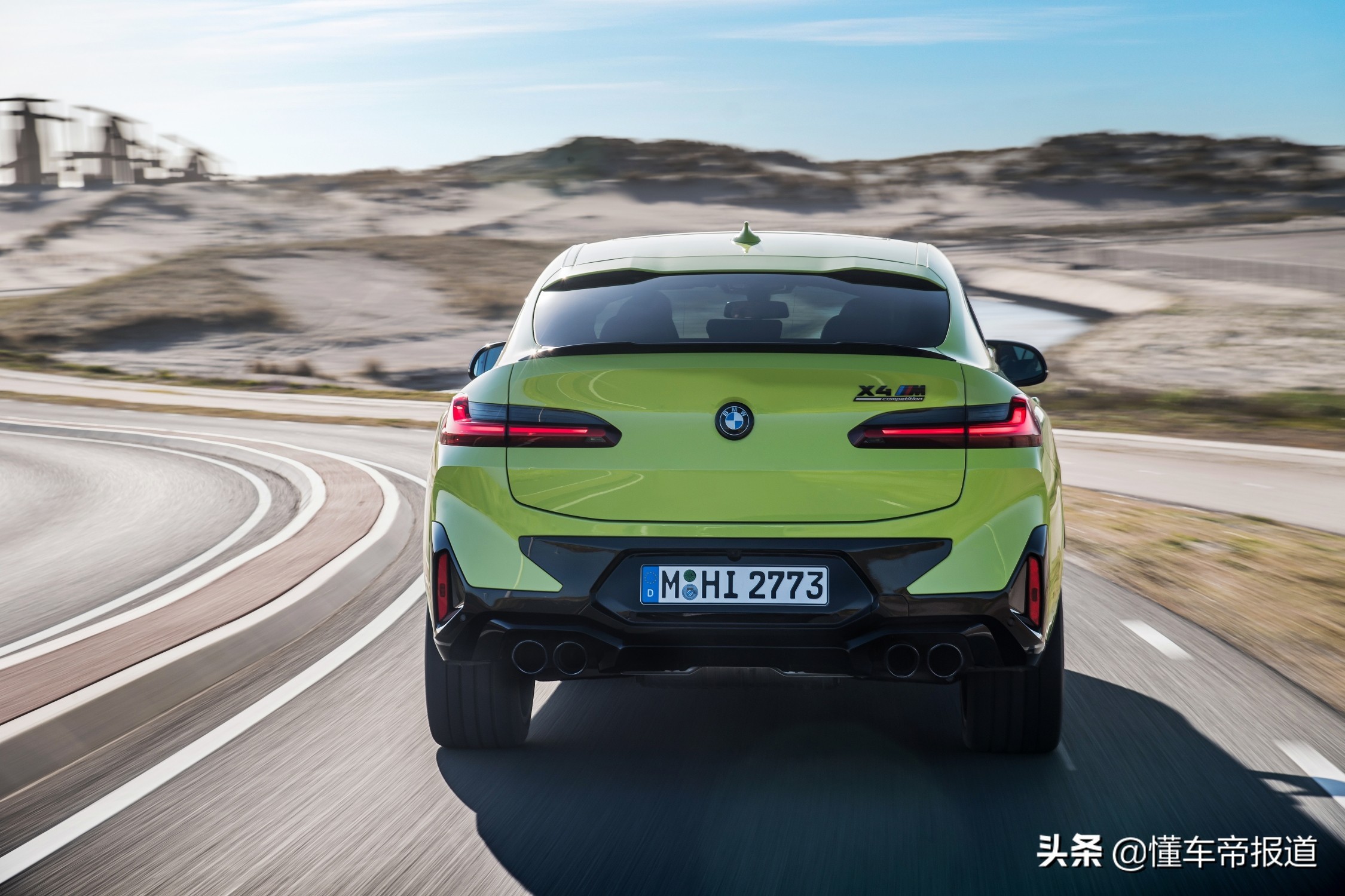 新车 </p><p>　　 3.8秒破百媲美性能跑车！新款宝马X3 M、X4 M雷霆版官方发布