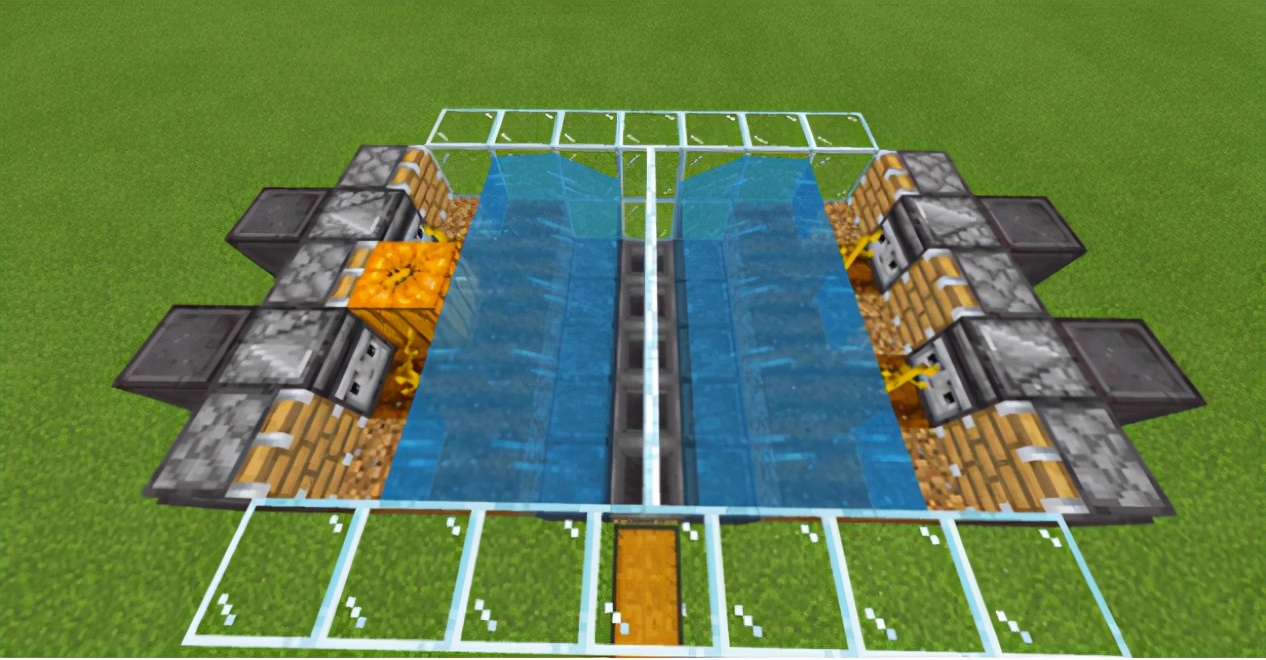 顶级教程《我的世界》全自动运输南瓜机 妈妈再也不担心我干饭啦