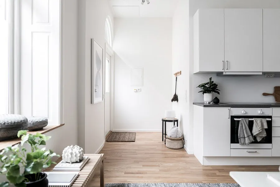 30㎡不到的小户型，老外设计也是可圈可点！收纳、家居功能太好