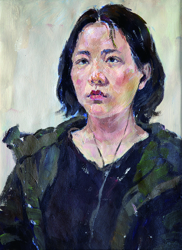 画好色彩头像从五官开始，央美色彩作品，这才是高分卷该有的样子