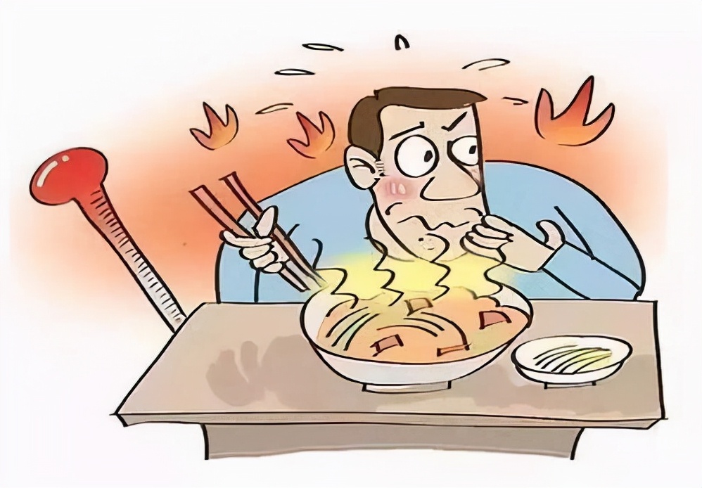 一句趁熱吃，燙掉了多少口腔黏膜，長期食用燙飯會增加患癌機率？