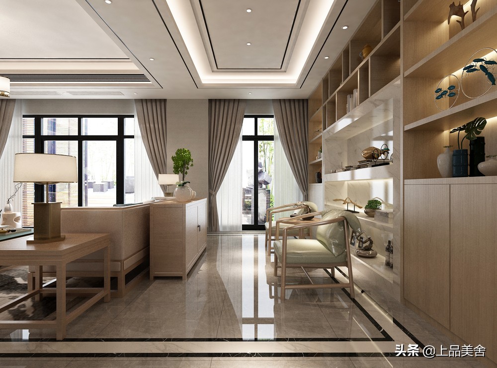 为了住豪宅，他们买下241平三层小别墅，装修效果太好，有诗意