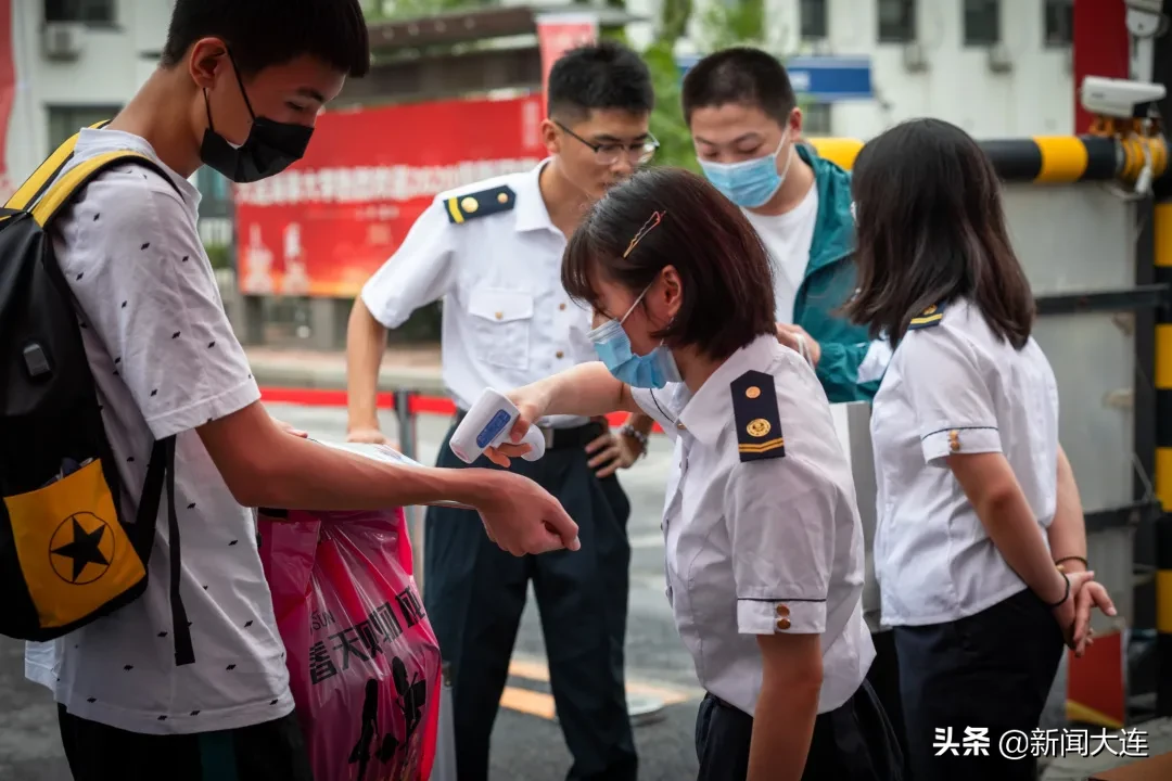 #大连头条#高校开学进行时！终于等到你