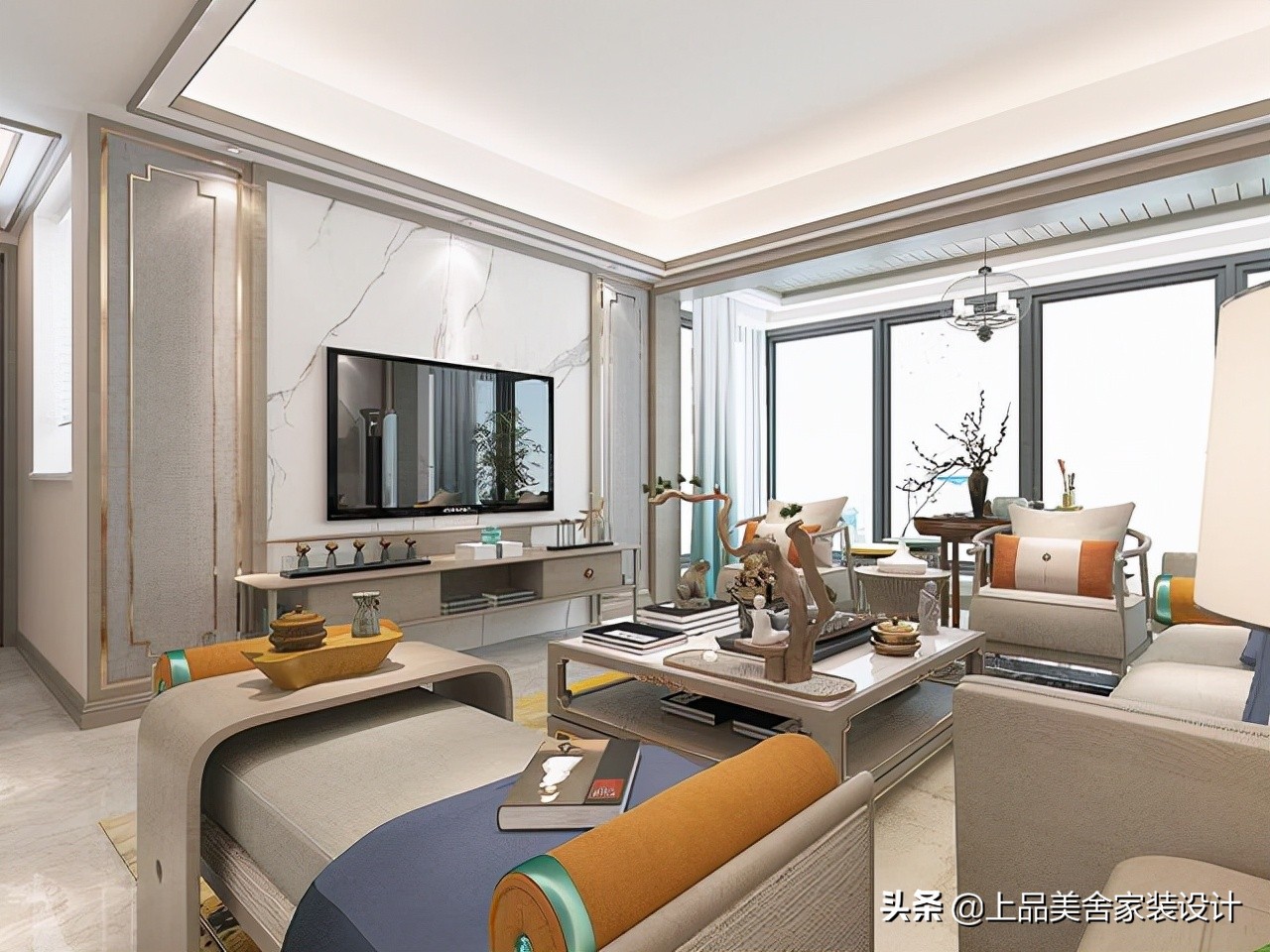 走进这对90后夫妻的新家，120㎡的新中式，居然能装得这么有品味