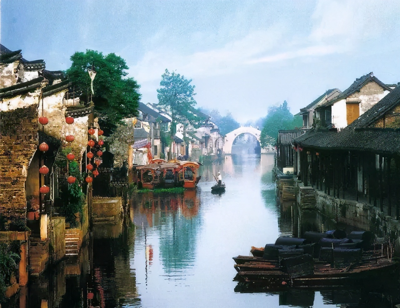 浙江最美十大古镇，此生必去的地方，这才是你梦里的江南水乡