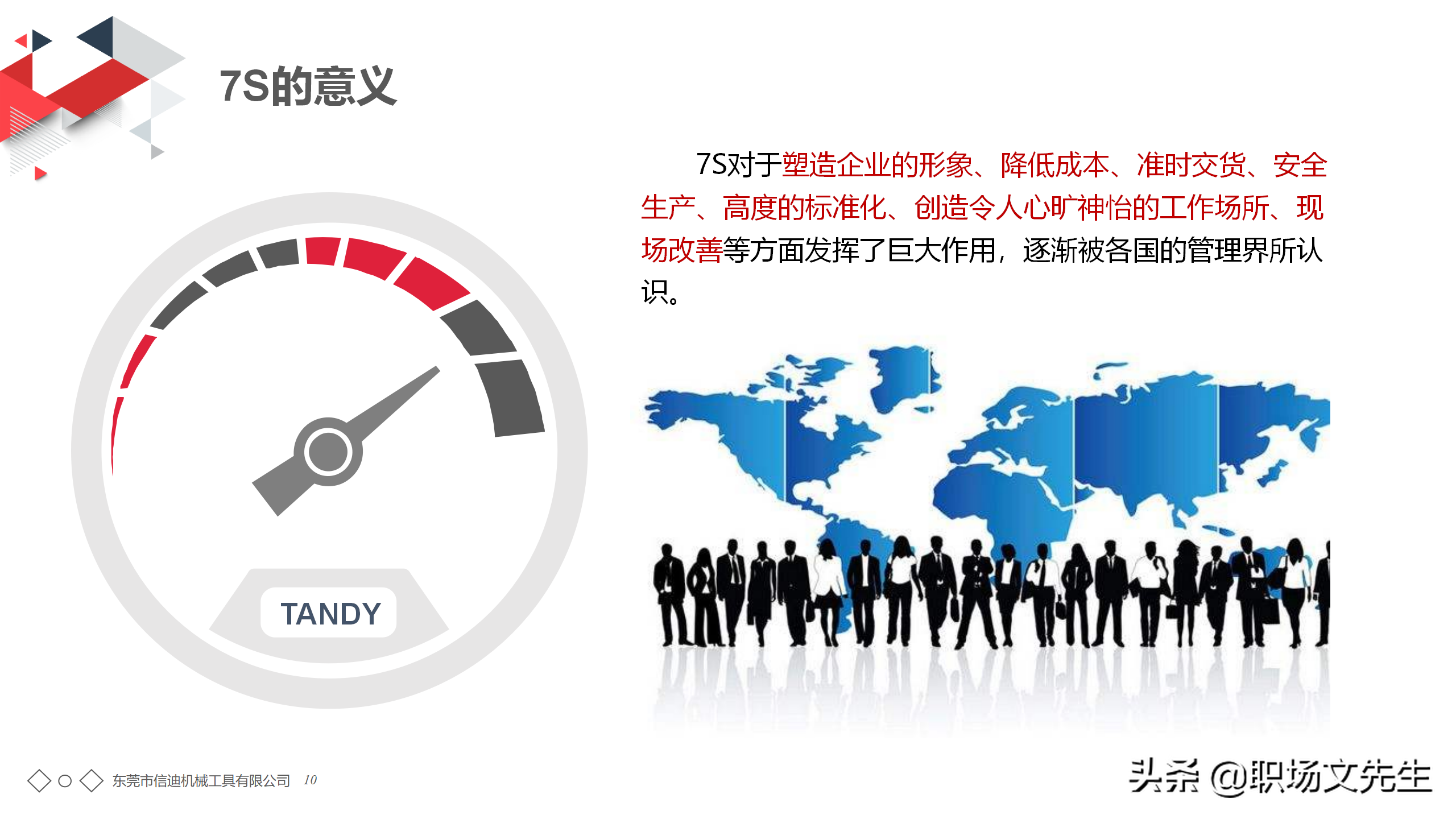 年薪150万生产工厂分享：56页7S管理培训PPT课件，7S管理标准
