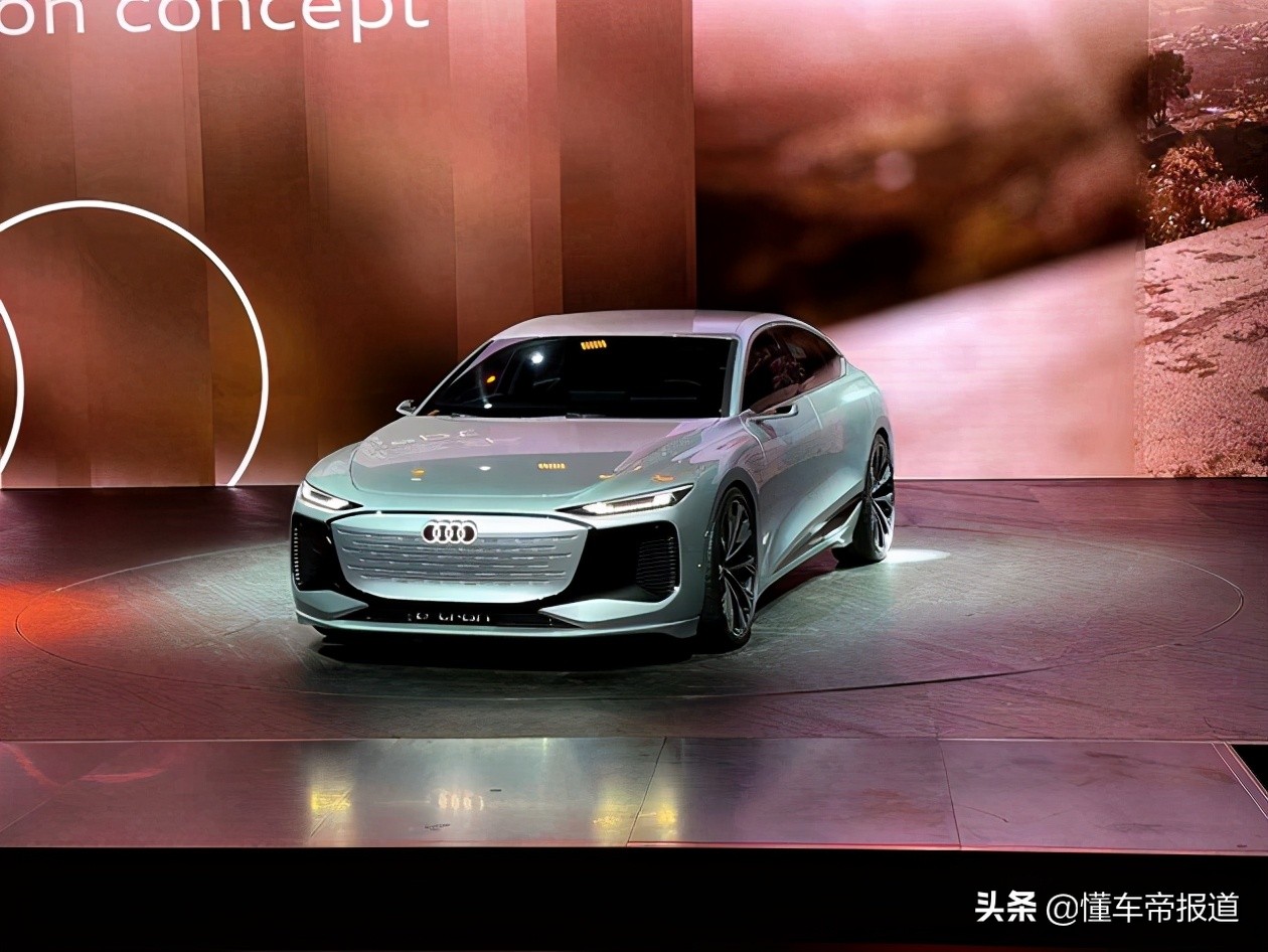 新车｜续航或超700公里 奥迪A6 e-tron旅行版最新渲染图