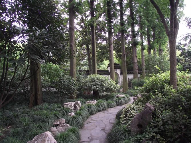 上海五大园林之——曲水园