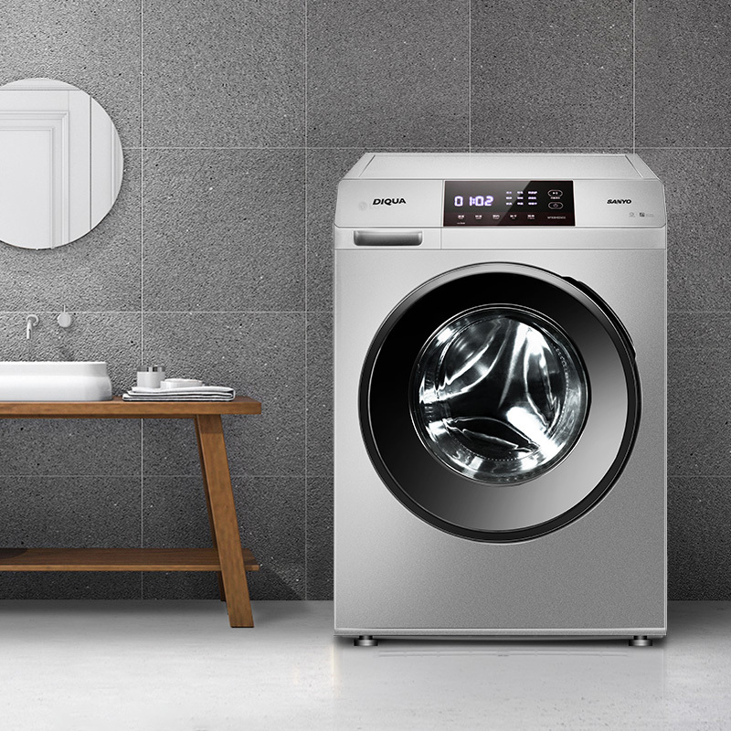 轻松清洁有爱生活，SANYO洗衣机节能降噪不被账单打扰