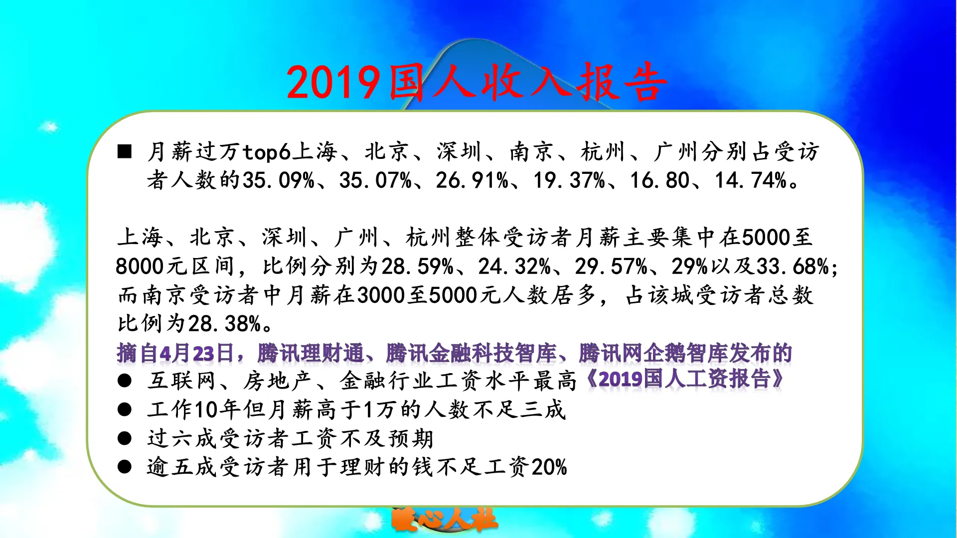 现在有多少人月入过万元？只有3%~5%吗？人们的平均工资是多少？