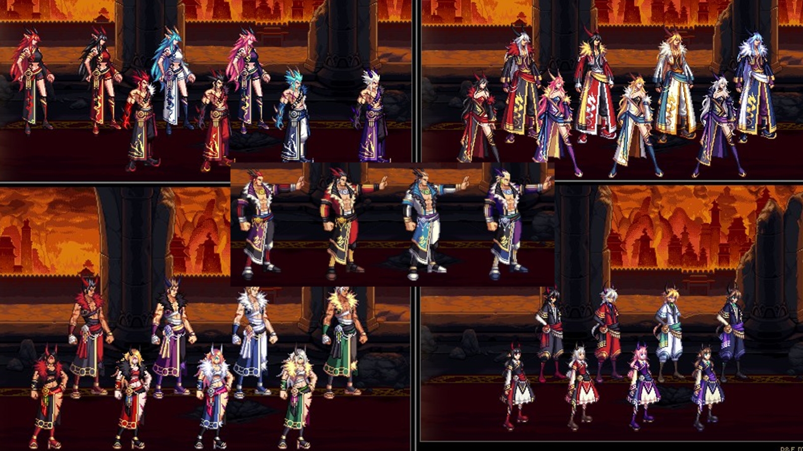 2011国庆套(「dnf」历年国庆金秋礼包时装外观回顾)