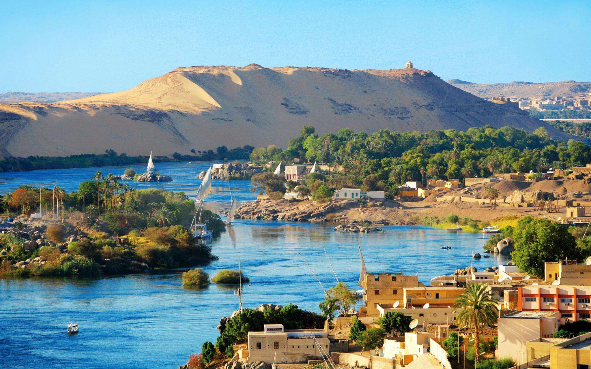 世界最长的河流的尼罗河，养活了多少人？