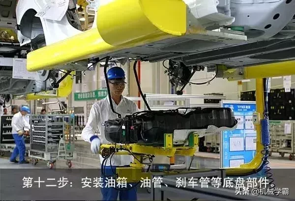 图解汽车总装线各大流程，全面、到位、直观