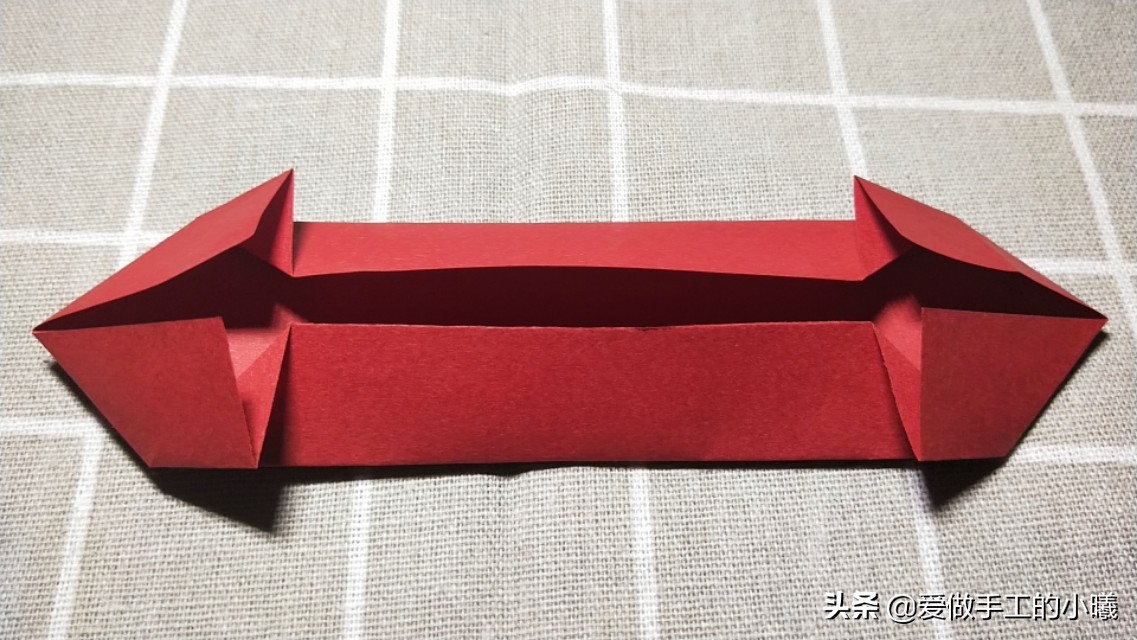 漂亮的双爱心书签，简单又别致，一张纸就完成