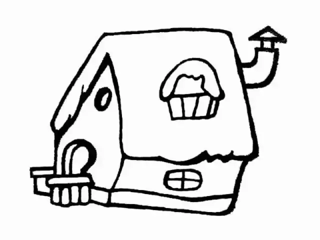 幼儿园房子简笔画系列，上色更漂亮，为孩子收藏！