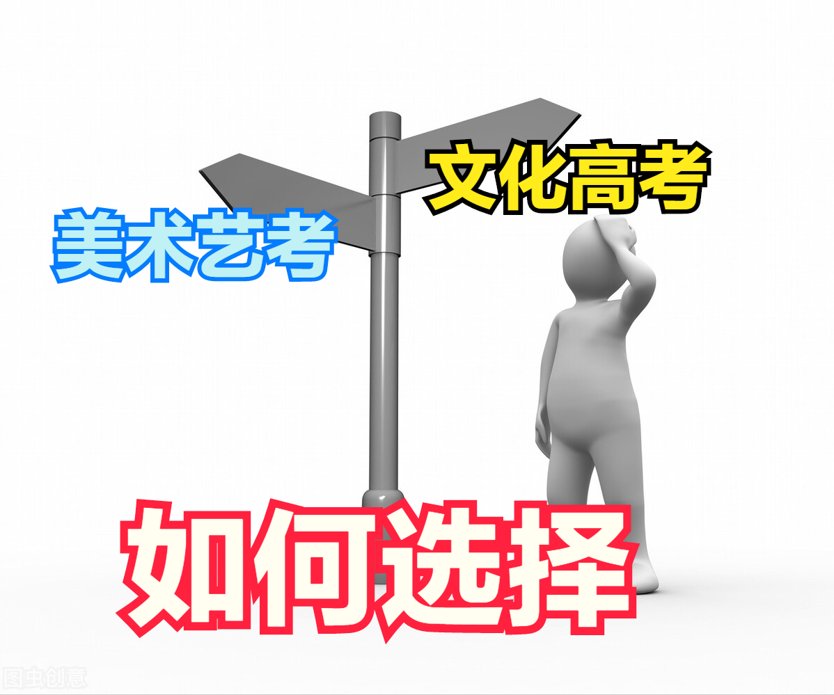 高二学生文化成绩540分美术艺考VS文化高考，如何进行选择？