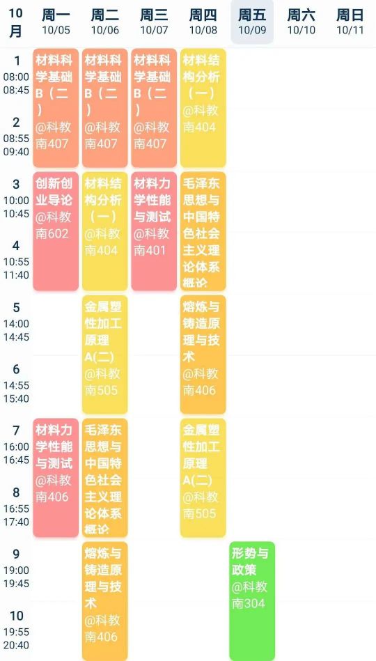 中南专业第二弹 | 那些年被你误会的专业到底是学什么的？快来看看中南人的课表吧！