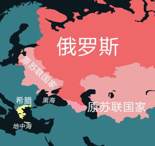 希腊地图(地图看世界：希腊一个地跨亚洲和欧洲的国家)