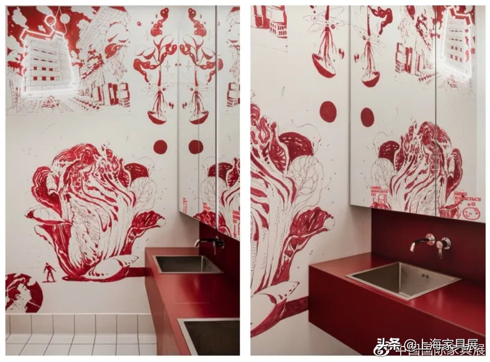 415㎡工业风韩式餐厅，这艺术灯光真是绝了