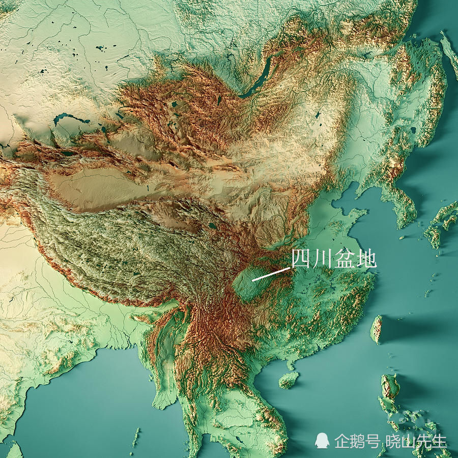 两张背景图,先来认识一下四川盆地和横断山区的位置接下来直接上图就