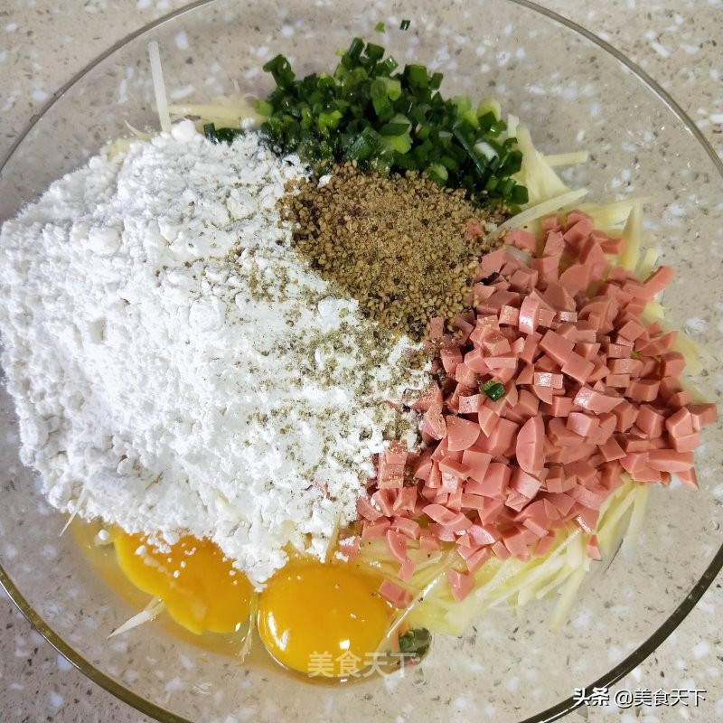 好吃又营养的早餐饼，又香又嫩，只需10分钟就能轻松搞定