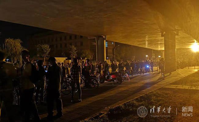 清华大学新生军训拉练集锦