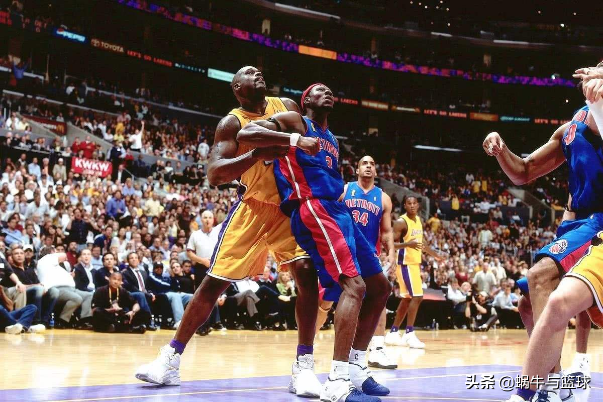 NBA活塞夺冠阵容(04年活塞夺冠，FMVP比卢普斯场均21分，科比和奥尼尔呢？)