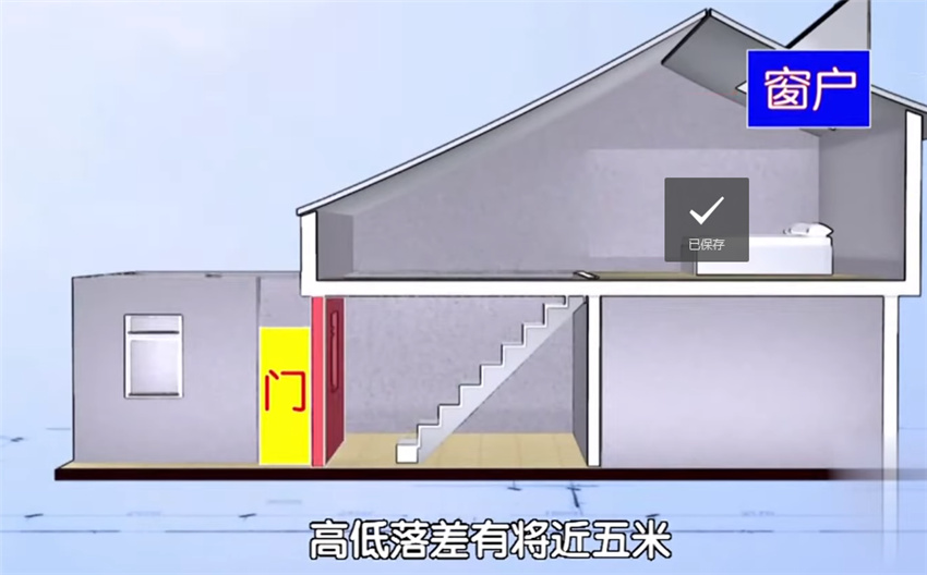 母女蜗居30㎡阁楼房，设计师爆改成3室3厅1厨1卫小别墅！太给力