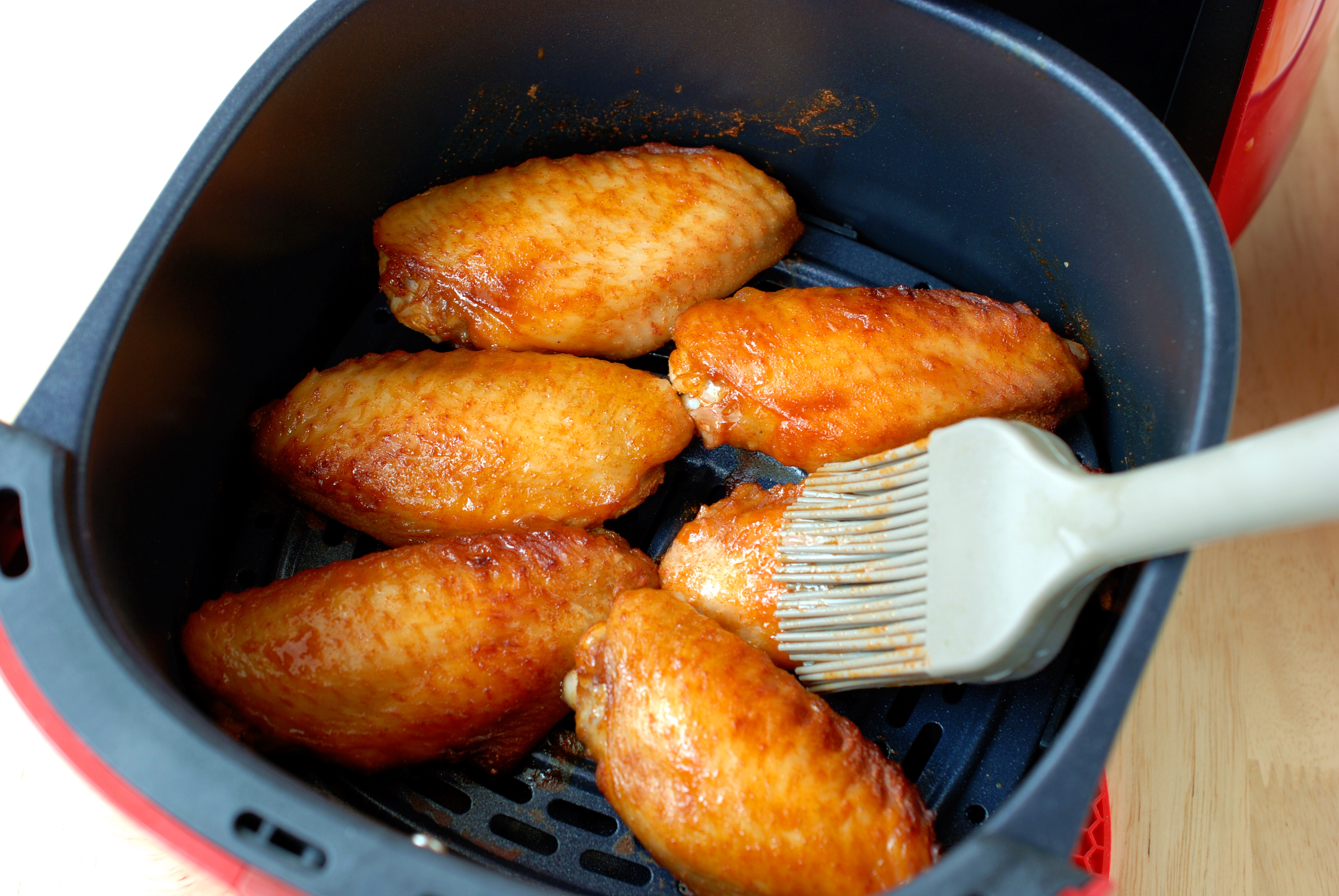 烤鸡翅图片真实 烤箱图片
