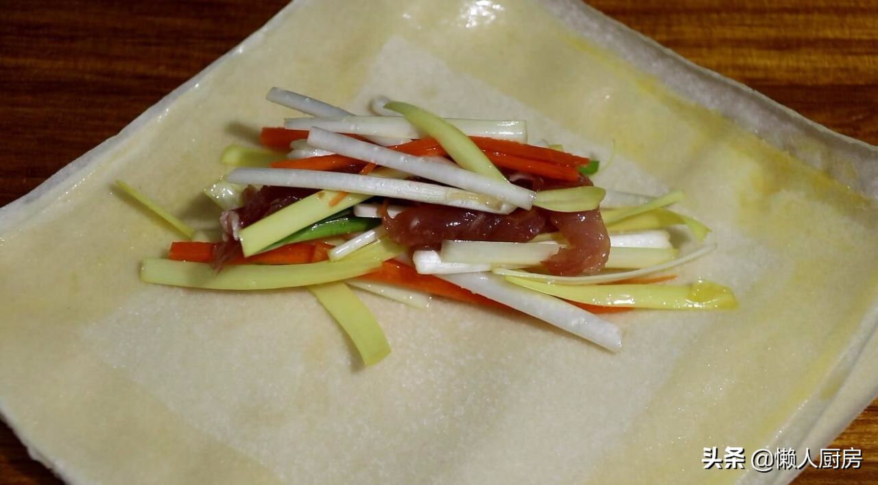 春卷餡,春卷餡料怎么配才好吃