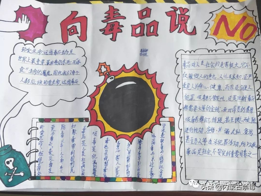 鄂尔多斯市：珍爱生命 远离 ---达拉特旗第九小学禁毒活动记录