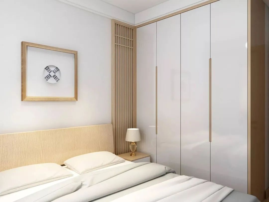 极简原木风，深圳夫妻69m²禅意两居，繁华都市里的素净美