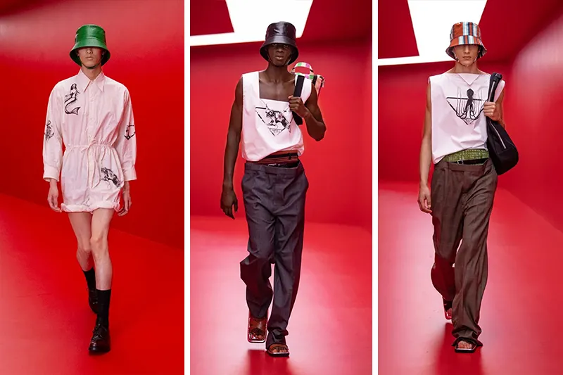 LV、Hermès等8大奢牌┃ 2022春夏巴黎&米兰男装周大赏美行加人382