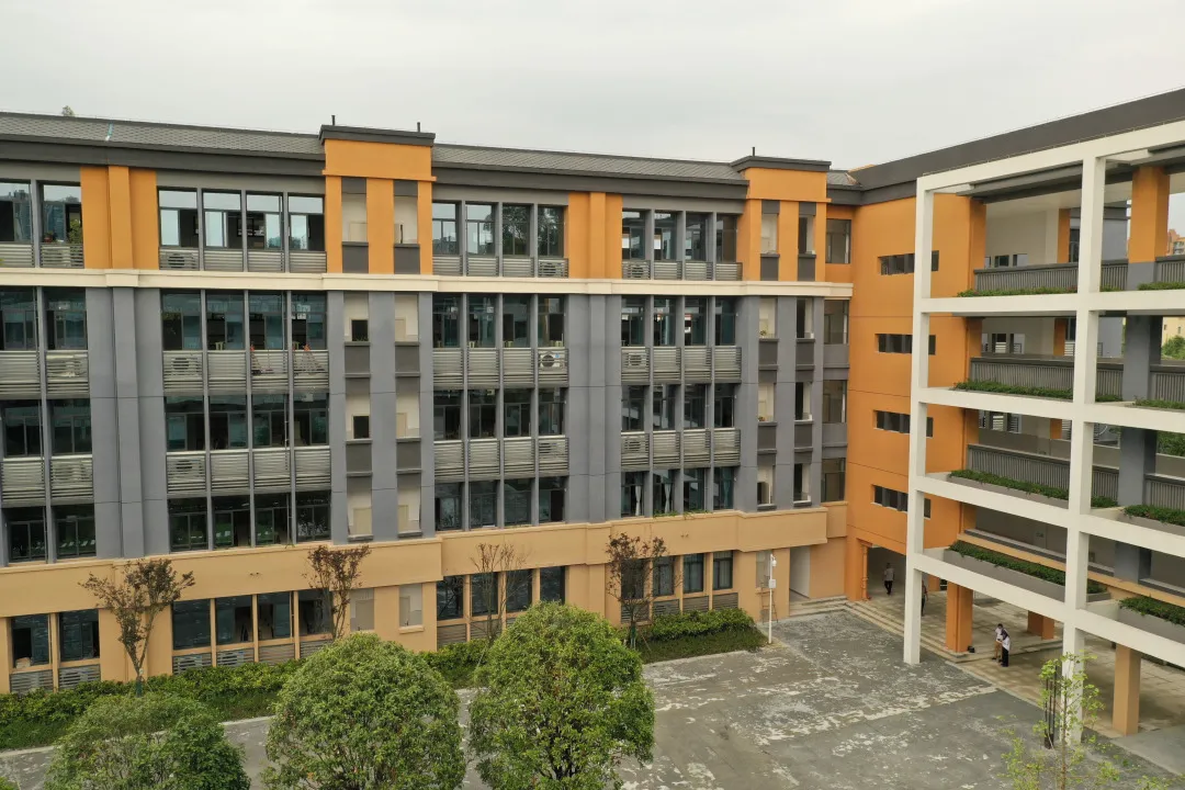 “爷青回”！郫都一中多边形教学楼plus版来了