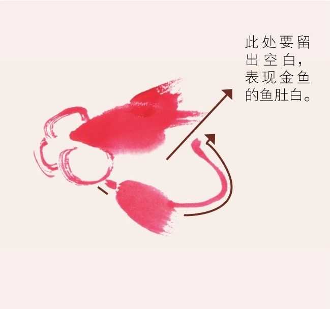 零基础水族的画法：怎么样用双勾发画金鱼鲤鱼？学会几分钟一幅画
